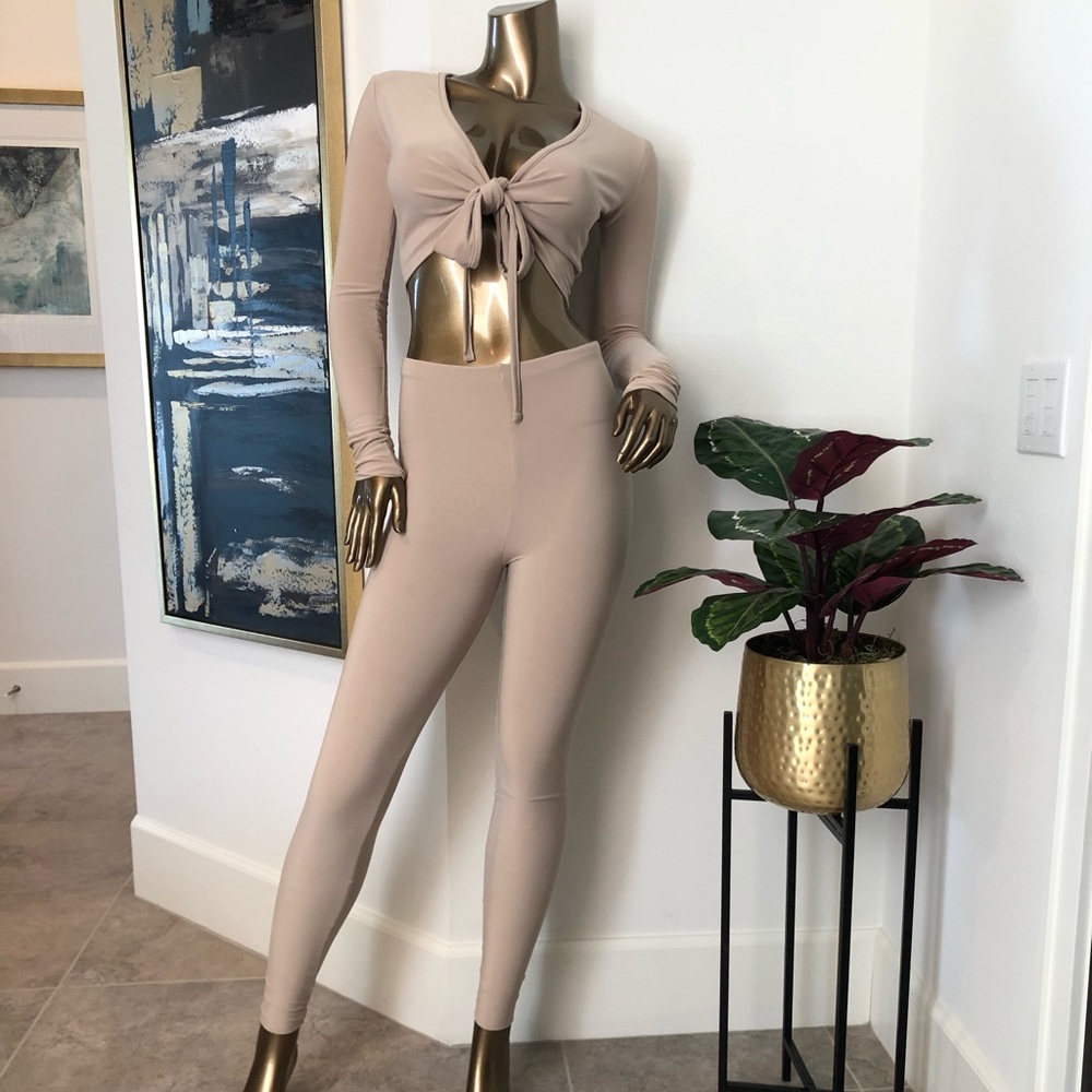 Pretty Pant Set (3 pieces) - Nude